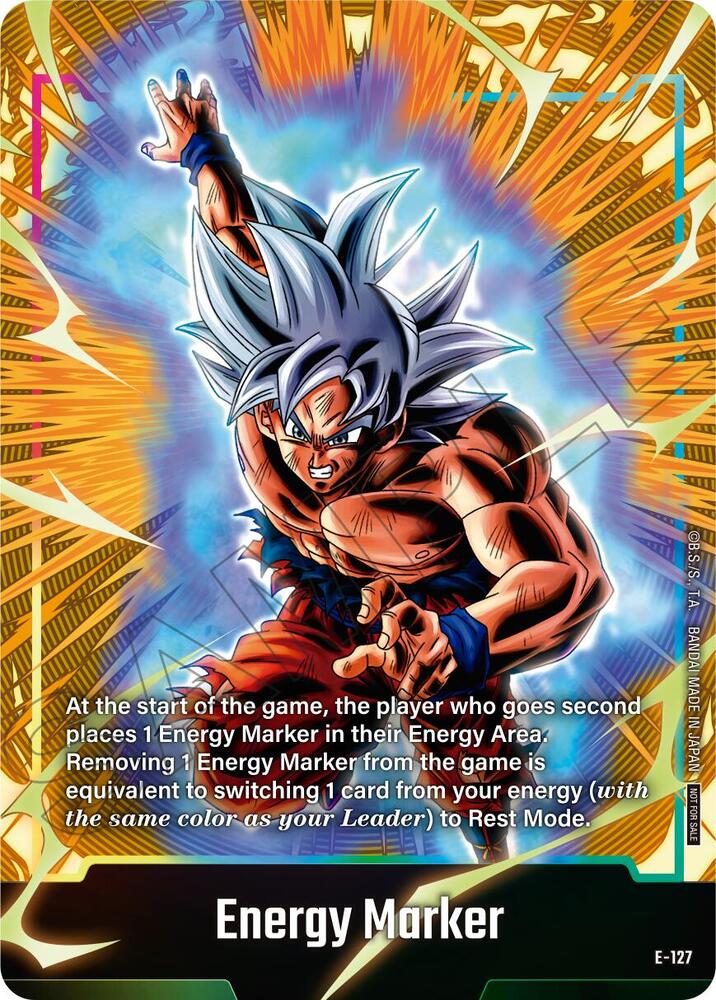"Son Goku" Energy Marker E-127 [ Inglese / Giapponese ]