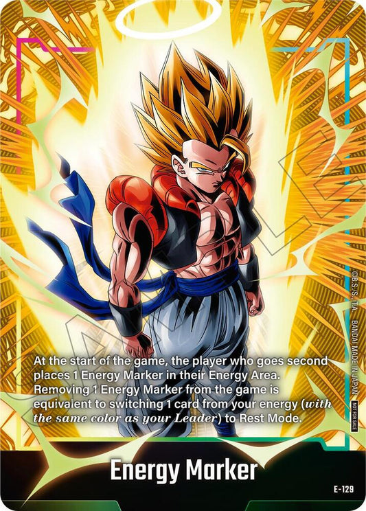 "Gogeta" Energy Marker E-129 [ Inglese / Giapponese ]
