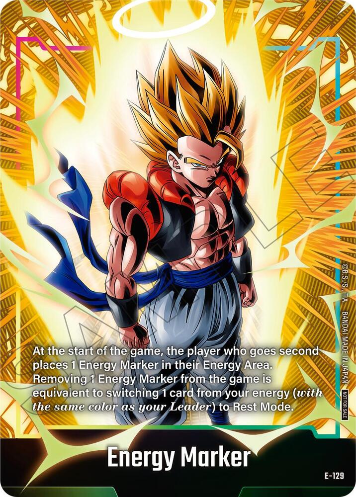 "Gogeta" Energy Marker E-129 [ Inglese / Giapponese ]