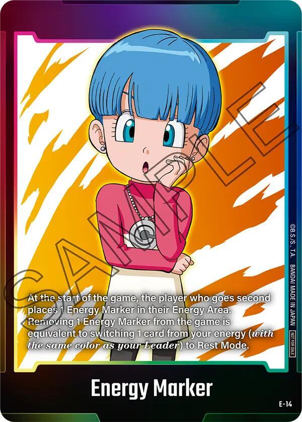 "Bulma DA" Energy Marker E-14 [ Inglese / Giapponese ]