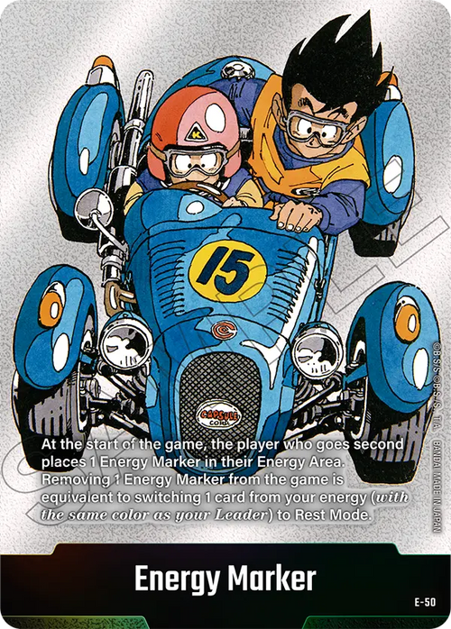 "Goku & Gohan" Energy Marker E-50 [ Inglese / Giapponese ]