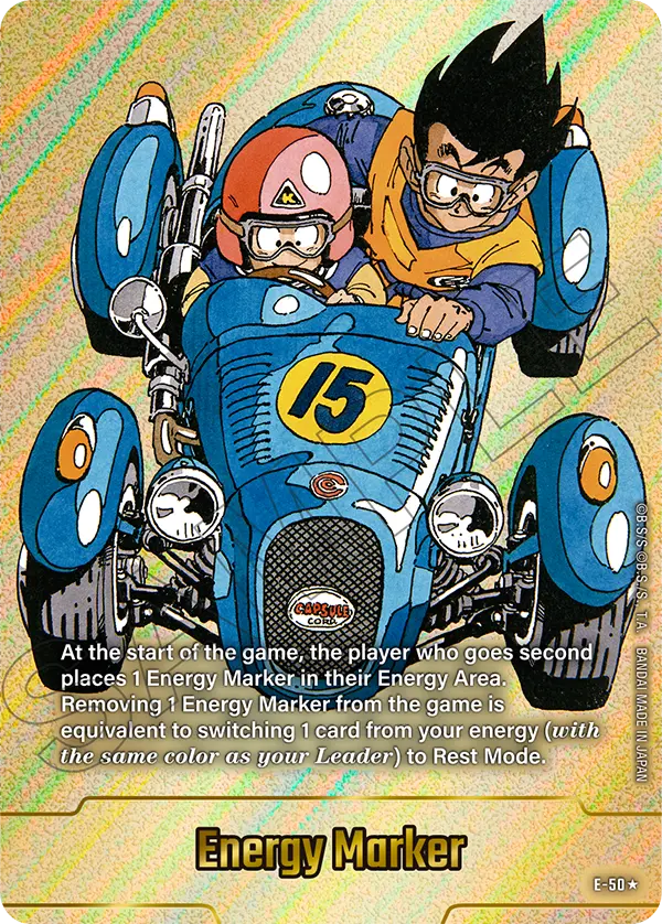 "Goku & Gohan" Energy Marker E-50 [ Inglese / Giapponese ]