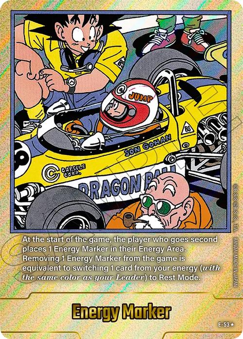 "Goku & Gohan" Energy Marker E-53 [ Inglese / Giapponese ]
