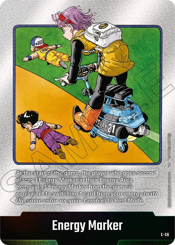 "Gohan, Krillin & Bulma" Energy Marker E-56 [ Inglese / Giapponese ]