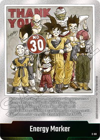 E 60 Silver - Energy Marker E 60 Fusion World Manga Booster.