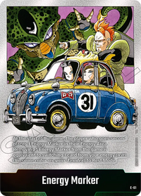E 61 Silver - Energy Marker E 61 Fusion World Manga Booster.