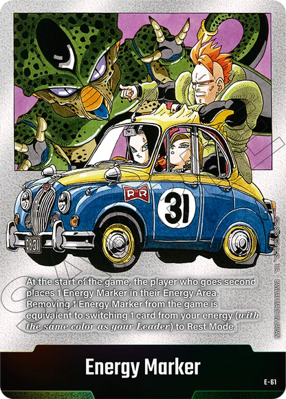 "Android 16, 17, 18 & Cell" Energy Marker E-61 [ Inglese / Giapponese ]