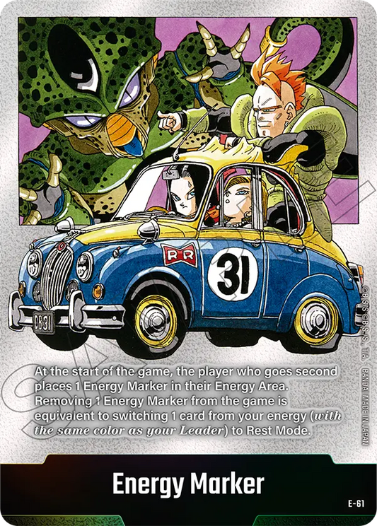 "Android 16, 17, 18 & Cell" Energy Marker E-61 [ Inglese / Giapponese ]