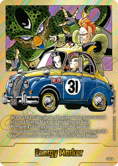 "Android 16, 17, 18 & Cell" Energy Marker E-61 [ Inglese / Giapponese ]