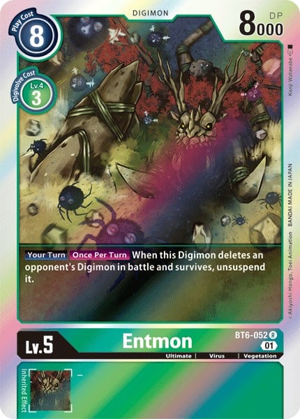 Entmon BT6-052 [ Inglese / Giapponese ]