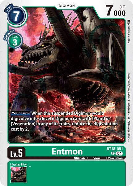 Entmon BT18-051 [ Inglese / Giapponese ]