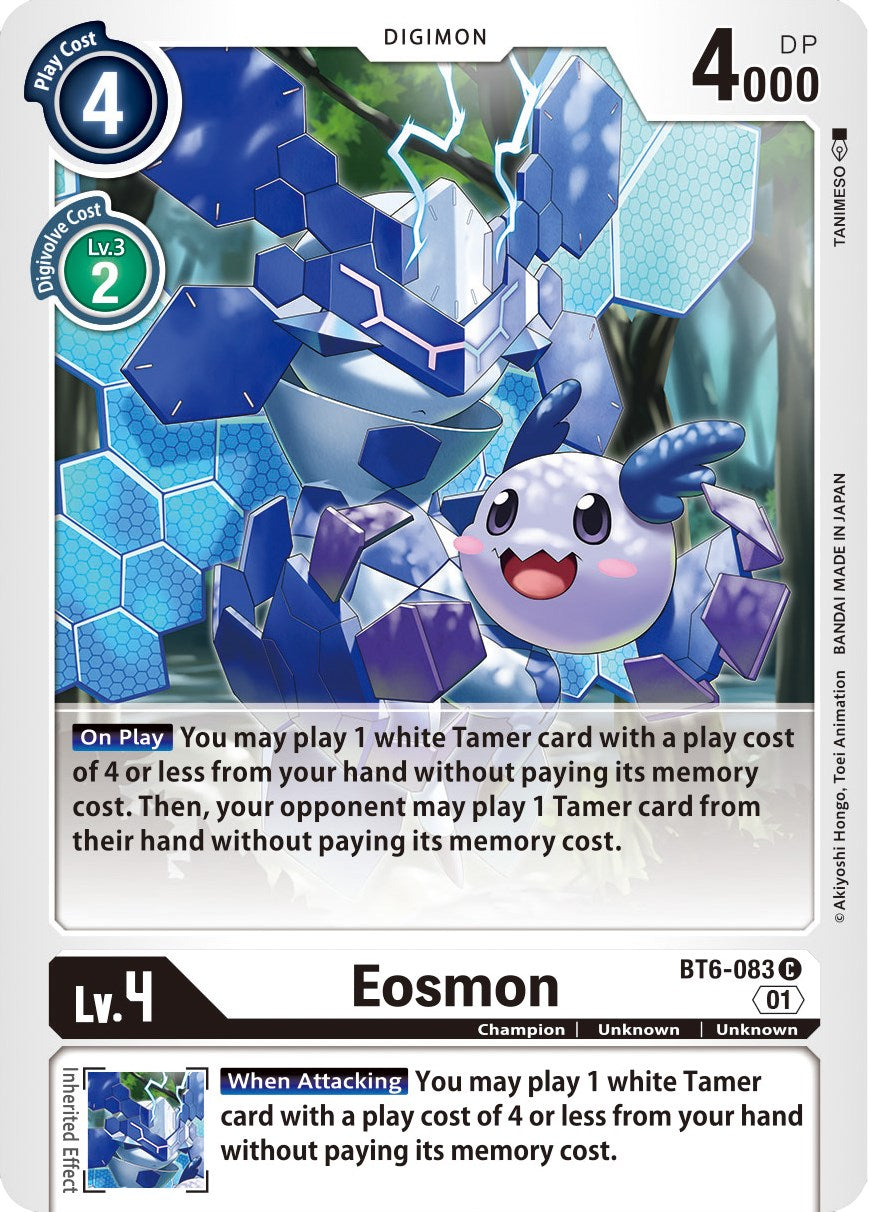 Eosmon BT6-083 [ Inglese / Giapponese ]
