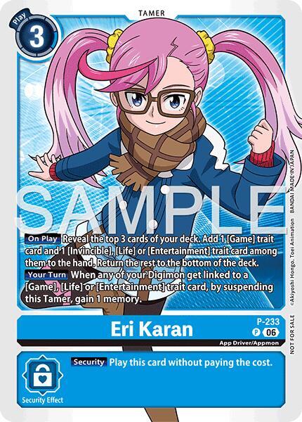 Eri Karan P-233 [ Inglese / Giapponese ]
