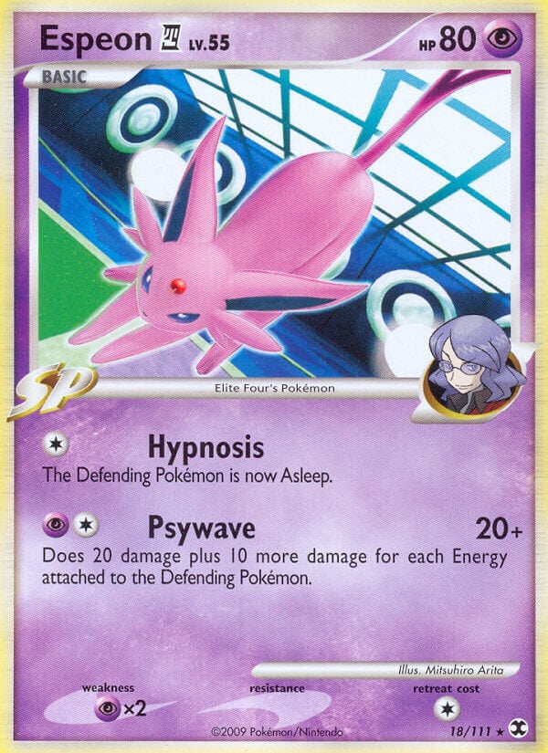 Espeon Lv.55 - L'Ascesa dei Rivali 018/111 [ Italiano / Inglese ]