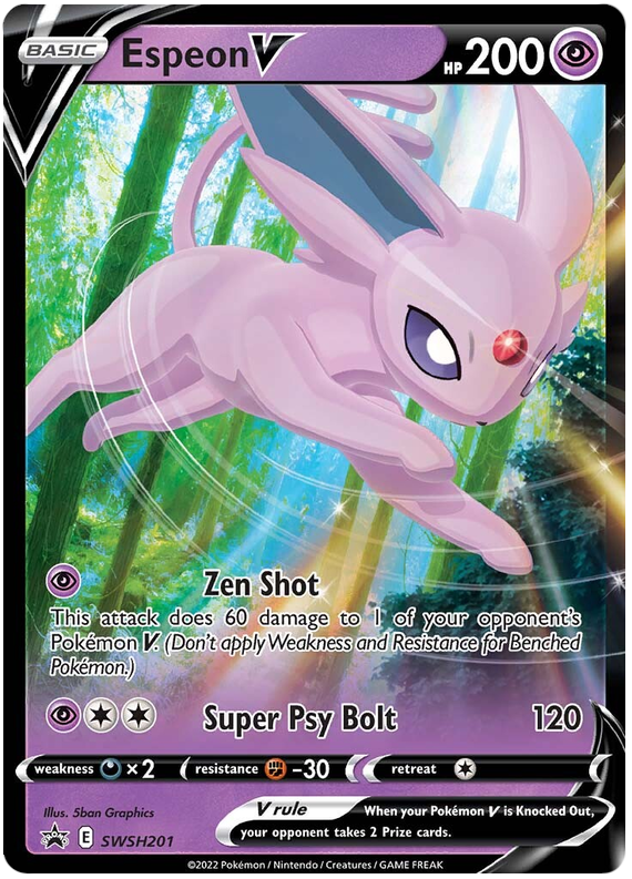 Espeon V - Evoluzioni Eteree 064/203 [ Italiano / Inglese ]