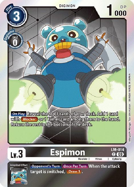 Espimon LM-014 [ Inglese / Giapponese ]