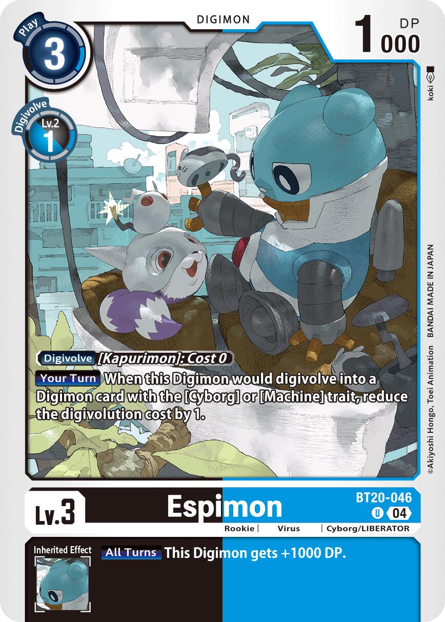 Espimon BT20-046 [ Inglese / Giapponese ]