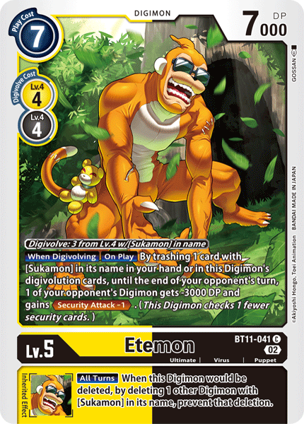 Etemon BT11-041 [ Inglese / Giapponese ]