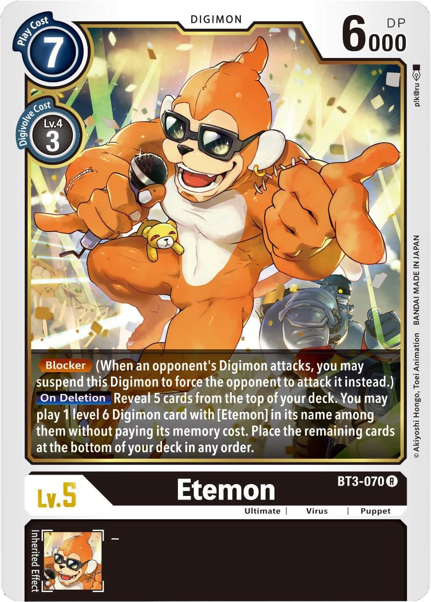 Etemon BT3-070 [ Inglese / Giapponese ]