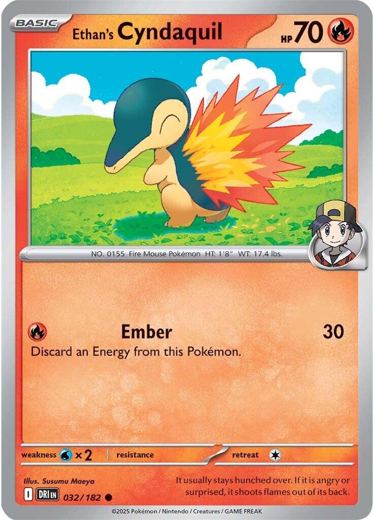 Cyndaquil di Armonio - Rivali Predestinati 032/182 [ Italiano / Inglese ]