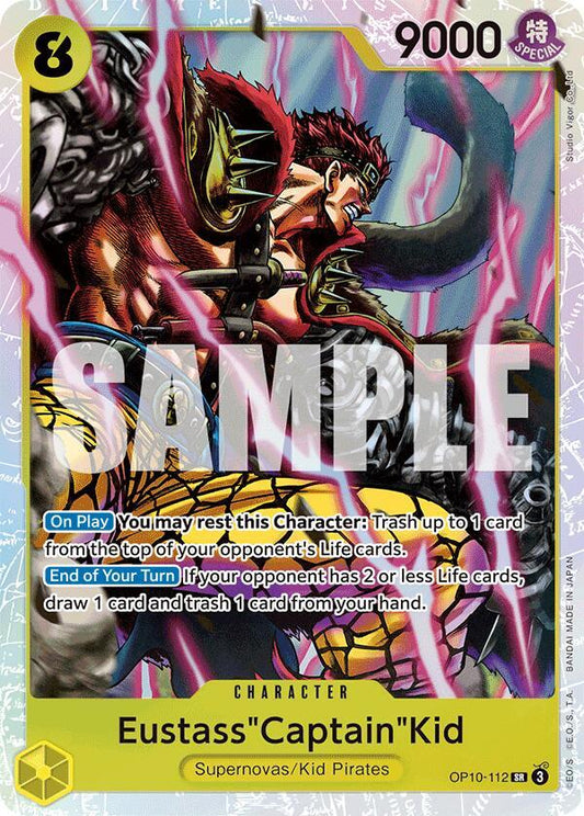 Eustass"Captain"Kid OP10-112 [ Inglese / Giapponese / Francese / Cinese Semplificato ]