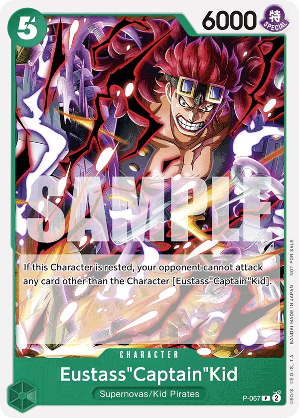Eustass"Captain"Kid P-067 [ Inglese / Giapponese / Francese / Cinese Semplificato ]