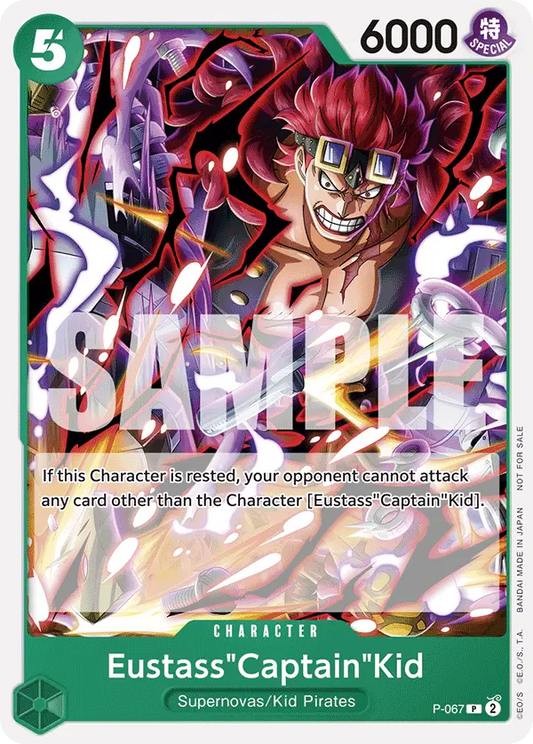 Eustass"Captain"Kid P-067 [ Inglese / Giapponese / Francese / Cinese Semplificato ]