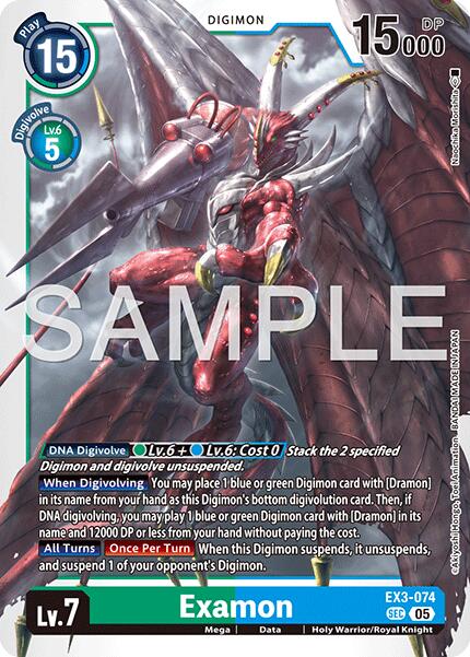 Examon EX3-074 [ Inglese / Giapponese ]