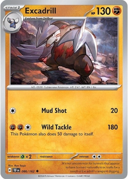 Excadrill - Cronoforze 086/162 [ Italiano ]