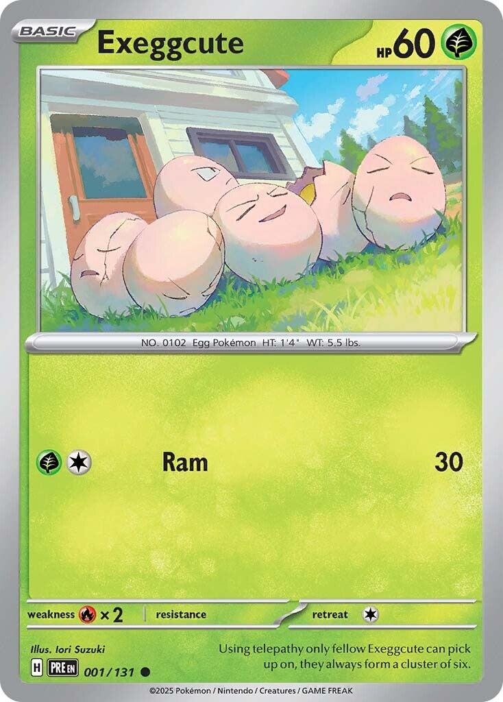 Exeggcute - Evoluzioni Prismatiche 001/131 [ Italiano ]