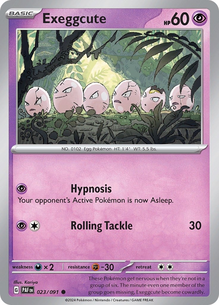 Exeggcute - Destino di Paldea 023/091 [ Italiano ]