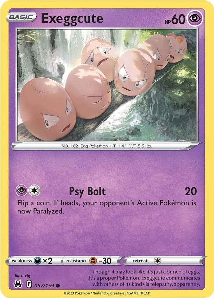 Exeggcute - Zenit Regale 057/159 [ Italiano ]