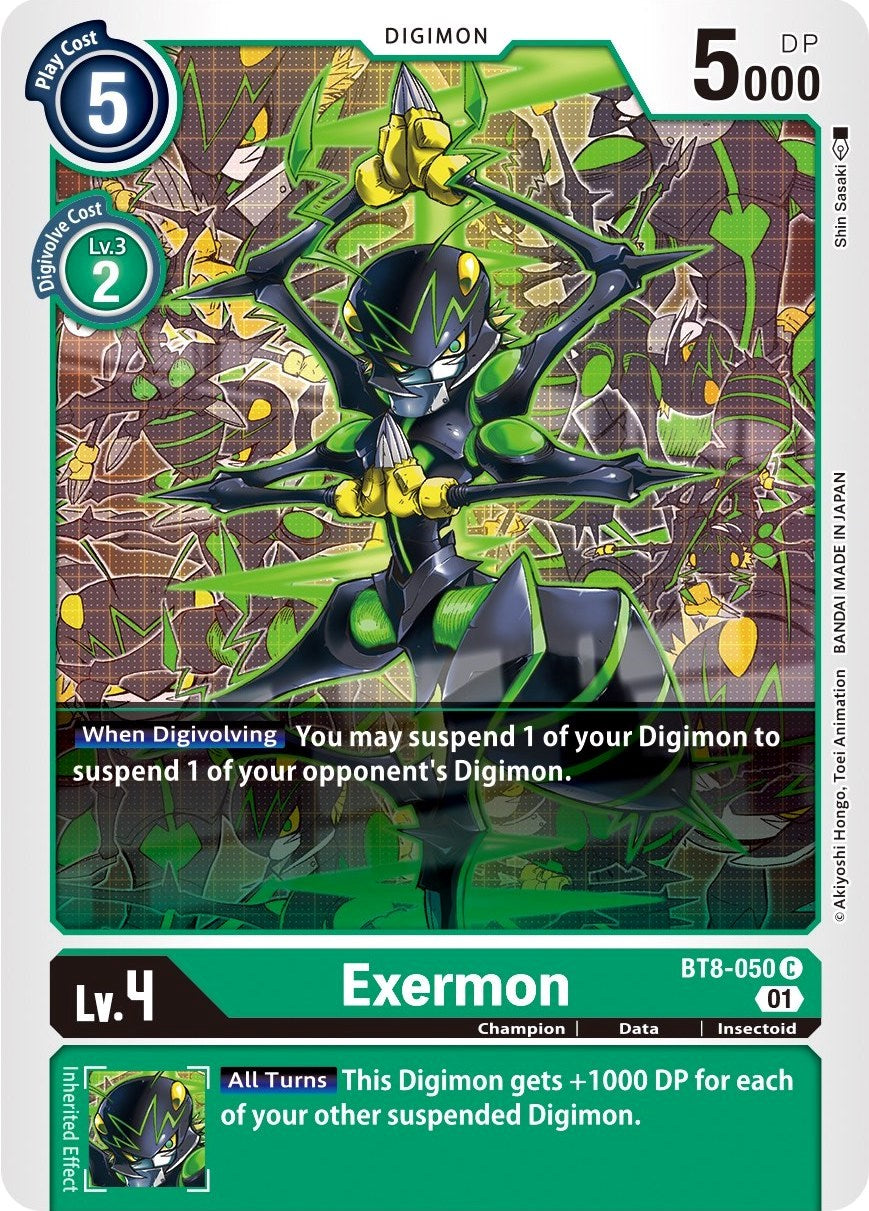 Exermon BT8-050 [ Inglese / Giapponese ]