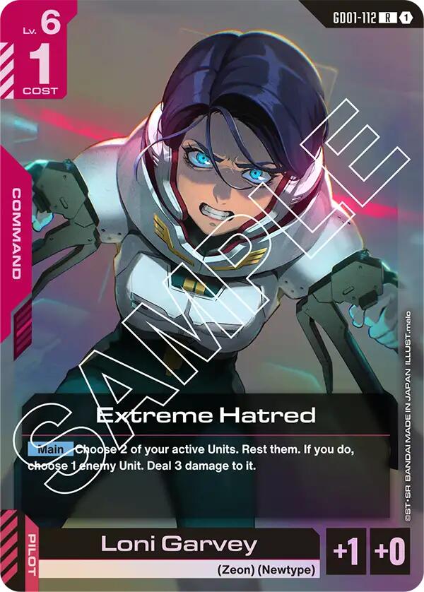 Extreme Hatred GD01-112 [ Inglese / Giapponese ]