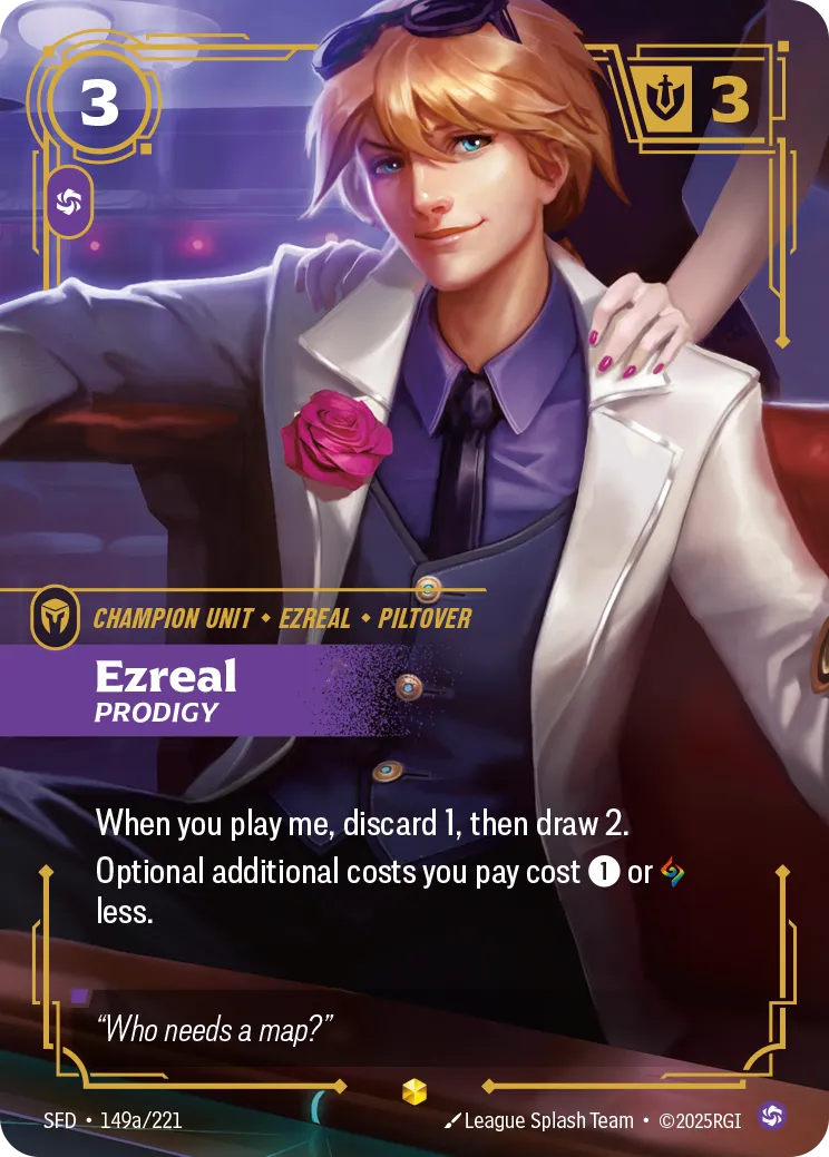 Ezreal - Prodigy (EPIC) [ Inglese / Cinese Semplificato ]