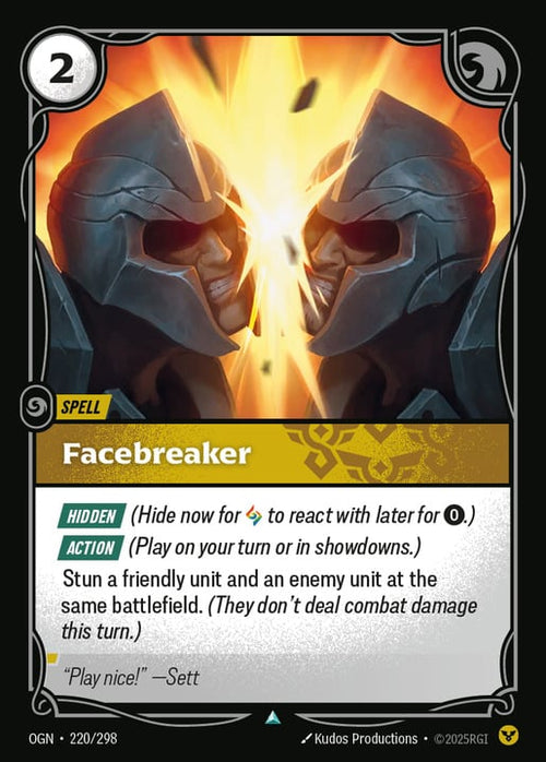 Facebreaker (Uncommon) [ Inglese / Cinese Semplificato ]