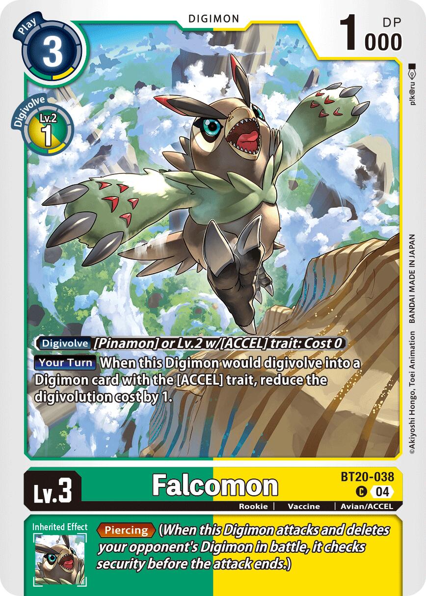 Falcomon BT20-038 [ Inglese / Giapponese ]