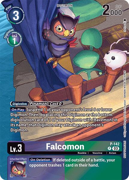 Falcomon P-142 [ Inglese / Giapponese ]