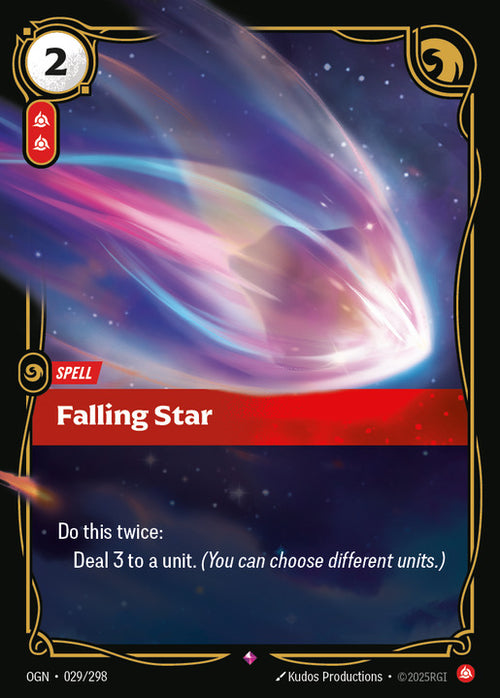 Falling Star (RARE) [ Inglese / Cinese Semplificato ]