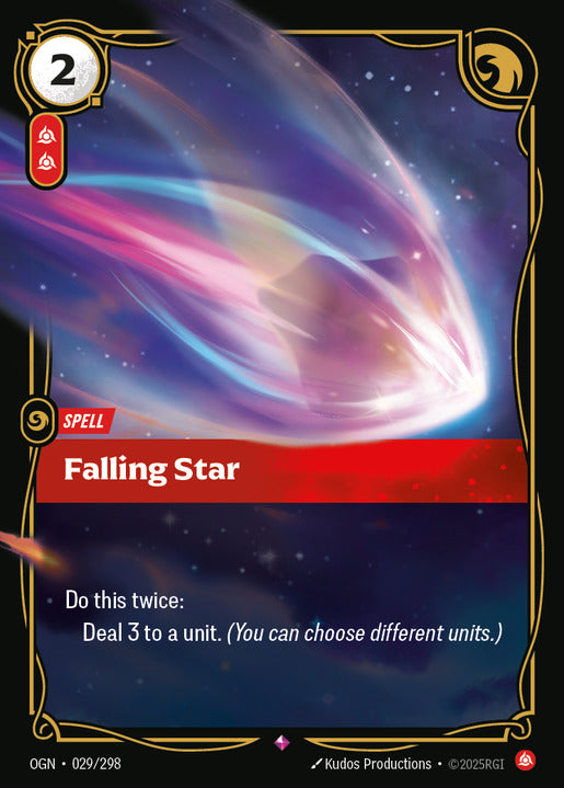 Falling Star (RARE) [ Inglese / Cinese Semplificato ]