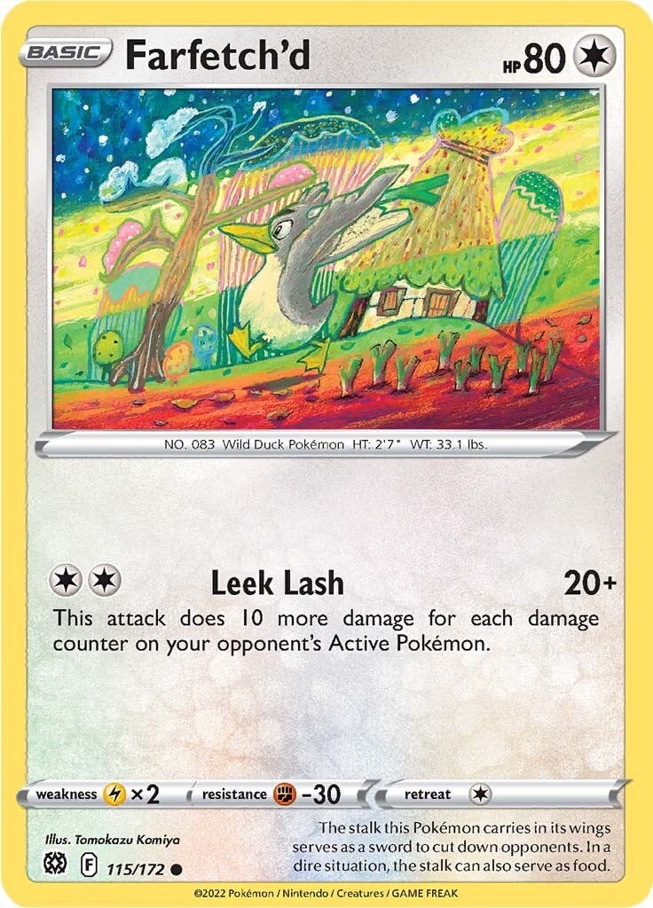 Farfetch'd - Astri Lucenti 115/172 [ Italiano / Inglese ]