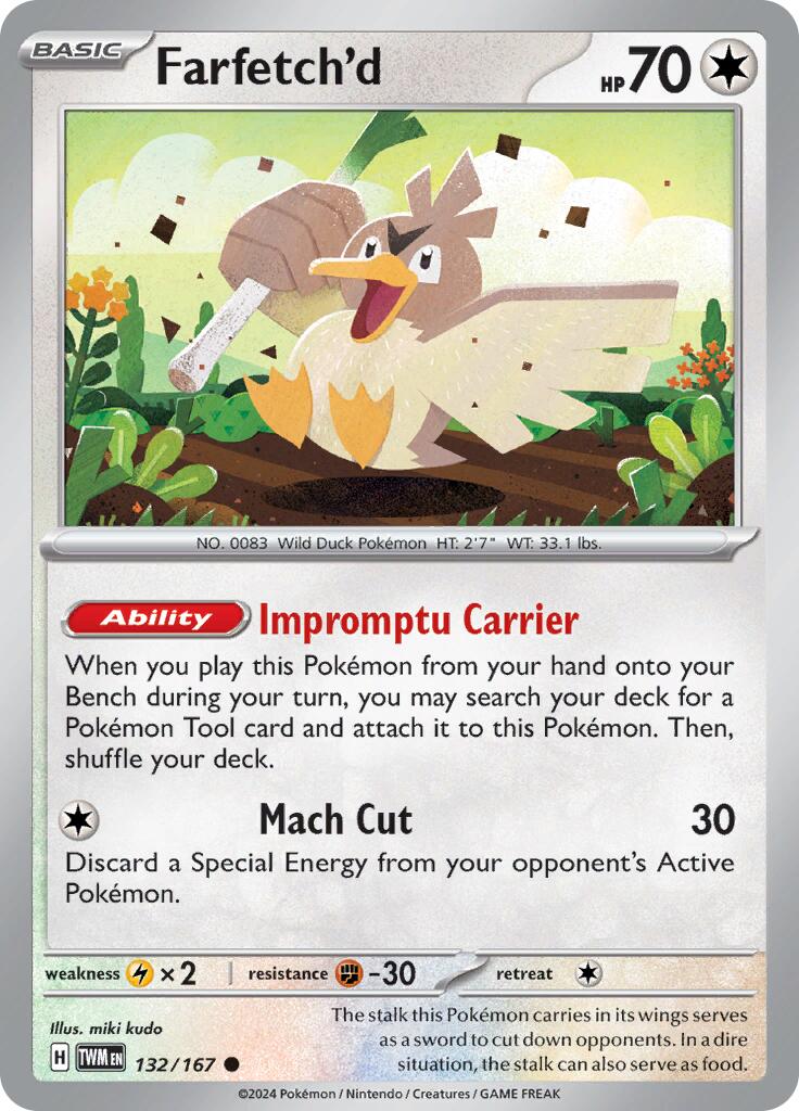 Farfetch'd - Crepuscolo Mascherato 132/167 [ Italiano ]