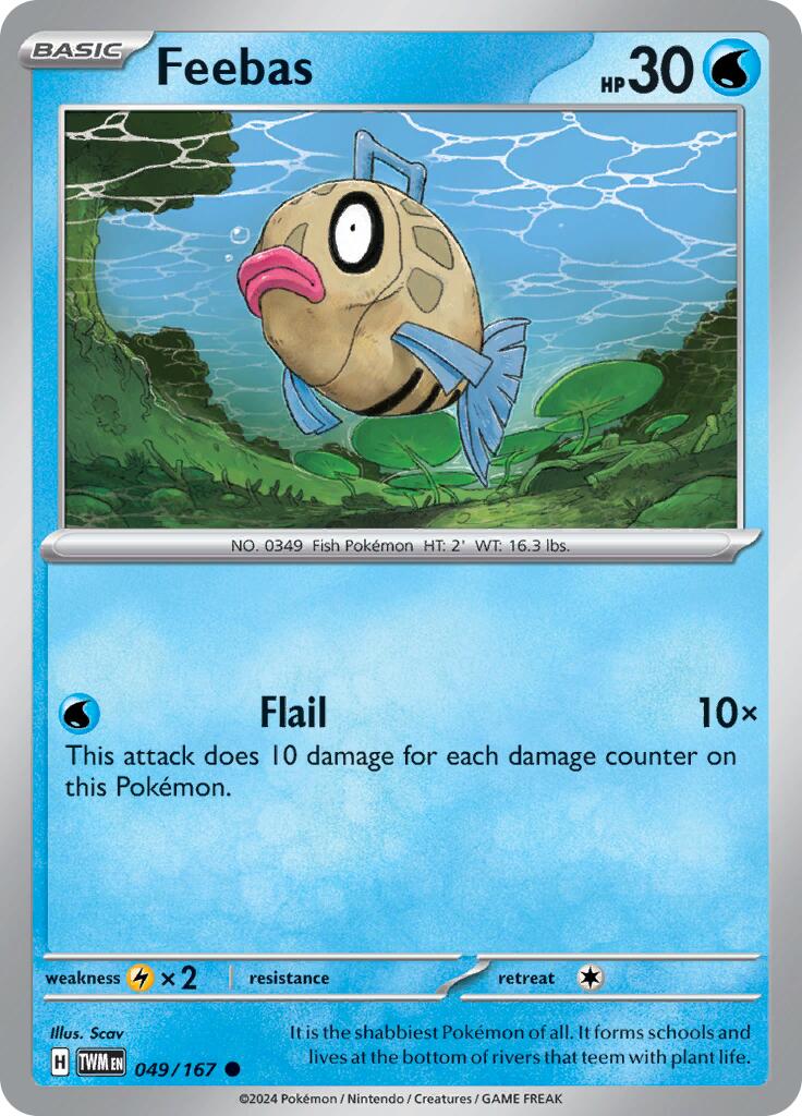 Feebas - Crepuscolo Mascherato 049/167 [ Italiano ]