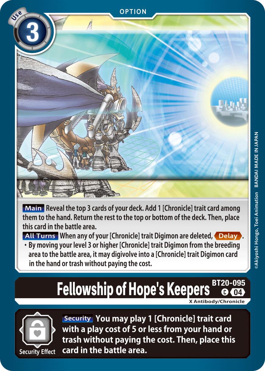 Fellowship of Hope's Keepers BT20-095 [ Inglese / Giapponese ]