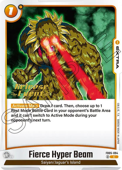 Fierce Hyper Beam FB05-094 [ Inglese / Giapponese ]