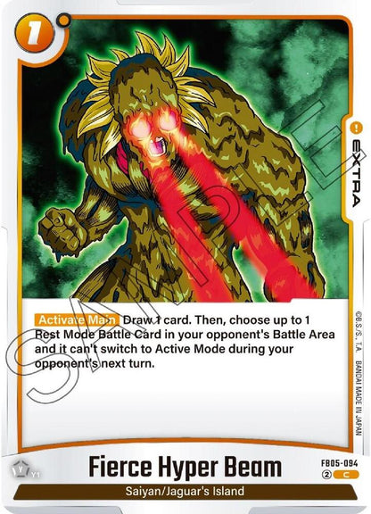 Fierce Hyper Beam FB05-094 [ Inglese / Giapponese ]