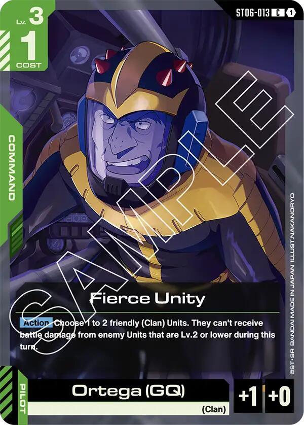 Fierce Unity ST06-013 [ Inglese / Giapponese ]