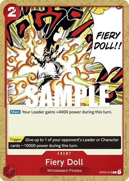 Fiery Doll OP03-019 [ Inglese / Giapponese / Francese / Cinese Semplificato ]