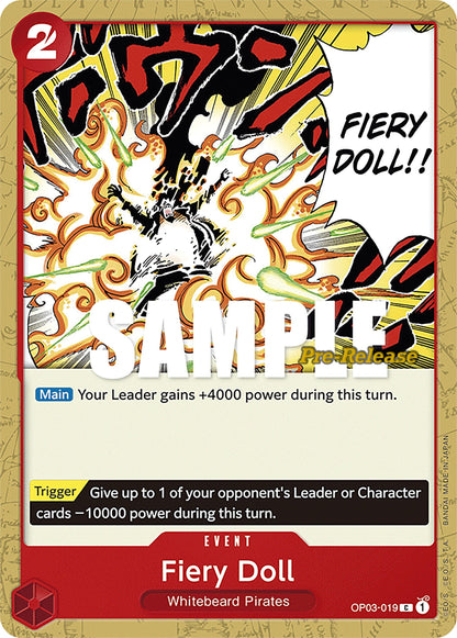 Fiery Doll OP03-019 [ Inglese / Giapponese / Francese / Cinese Semplificato ]