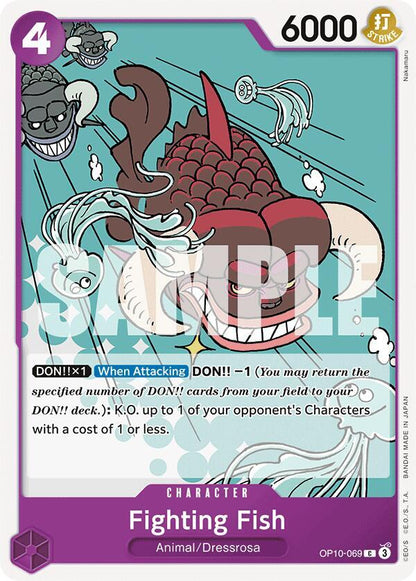 Fighting Fish OP10-069 [ Inglese / Giapponese / Francese / Cinese Semplificato ]